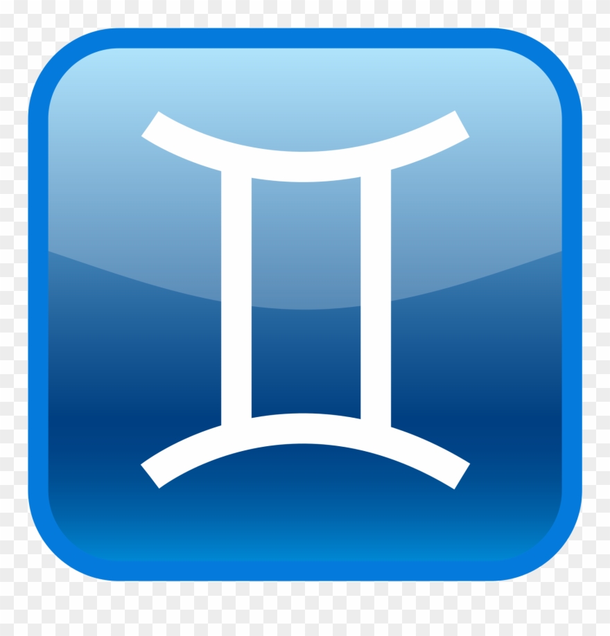 Zodiac Signs And Horoscopes - Gemini Clipart