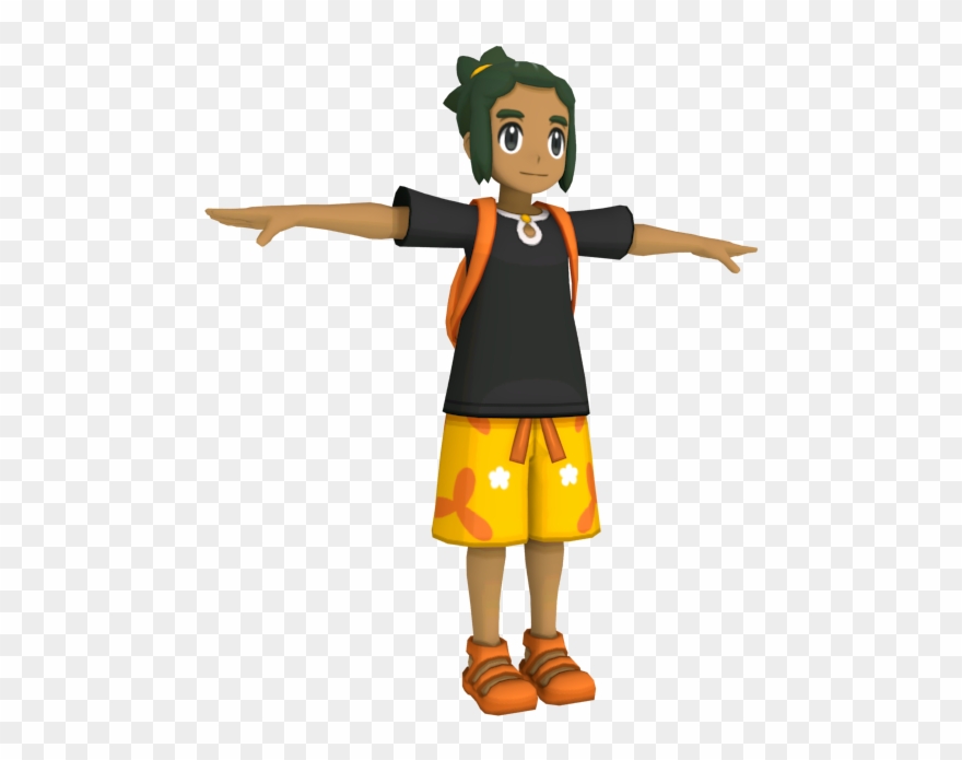 Paul On Twitter - Hau Pokemon Model Clipart