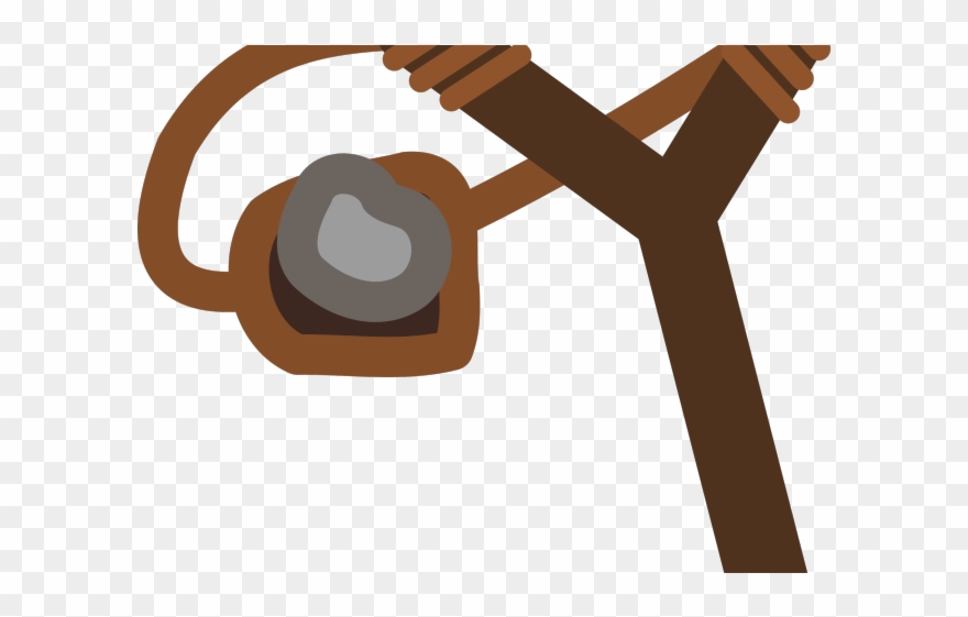 Slingshot Cliparts Frame - Slingshot Angry Bird Catapult - Png Download