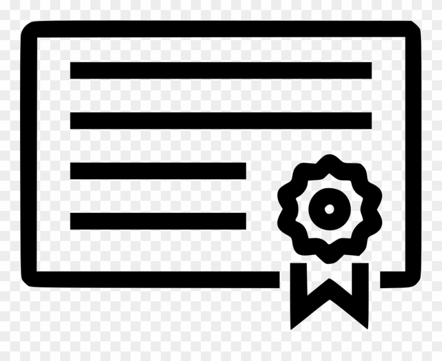 Png File Svg - Icon Certificate Png Clipart