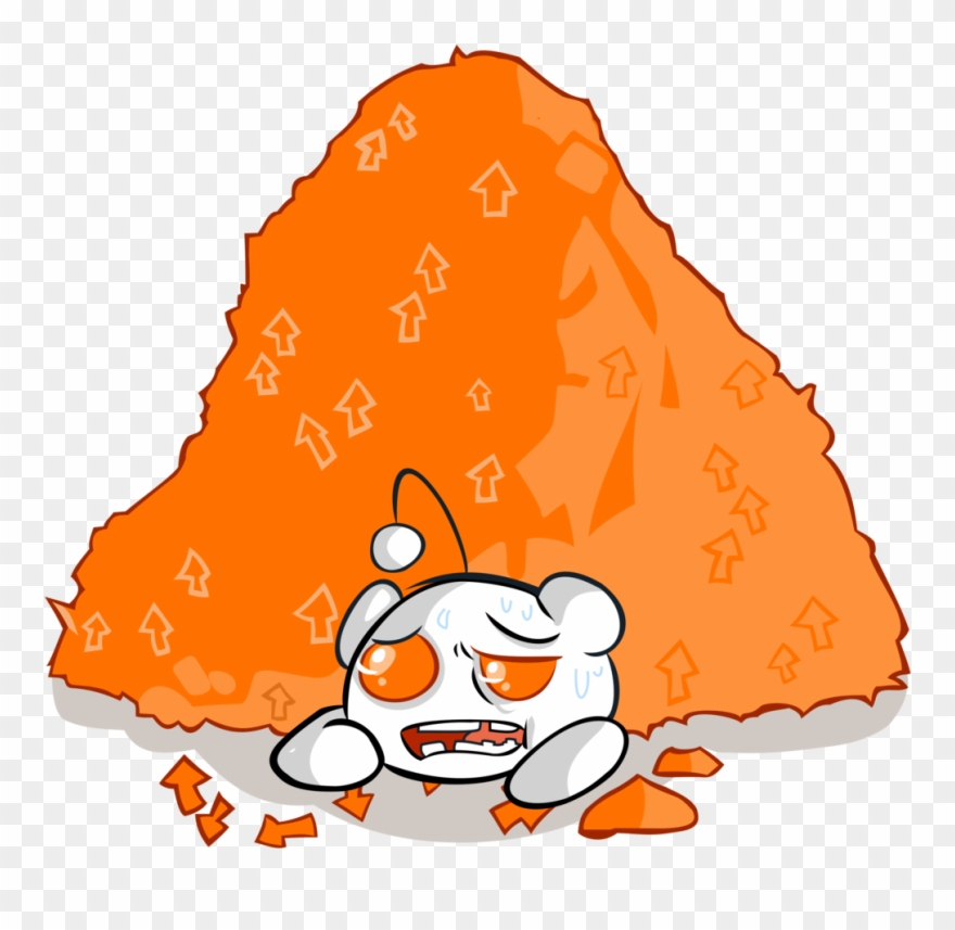 Orange Nose Clip Art - Reddit Heavy Load - Png Download