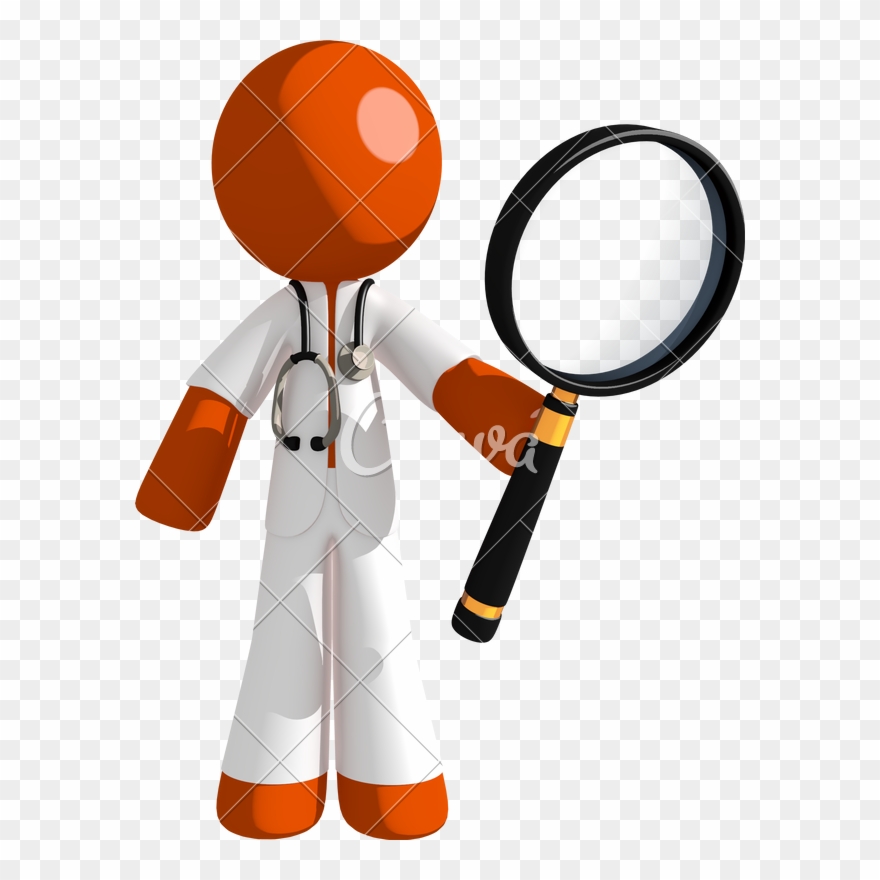 Orange Man Holding Photos By Canva Clipart