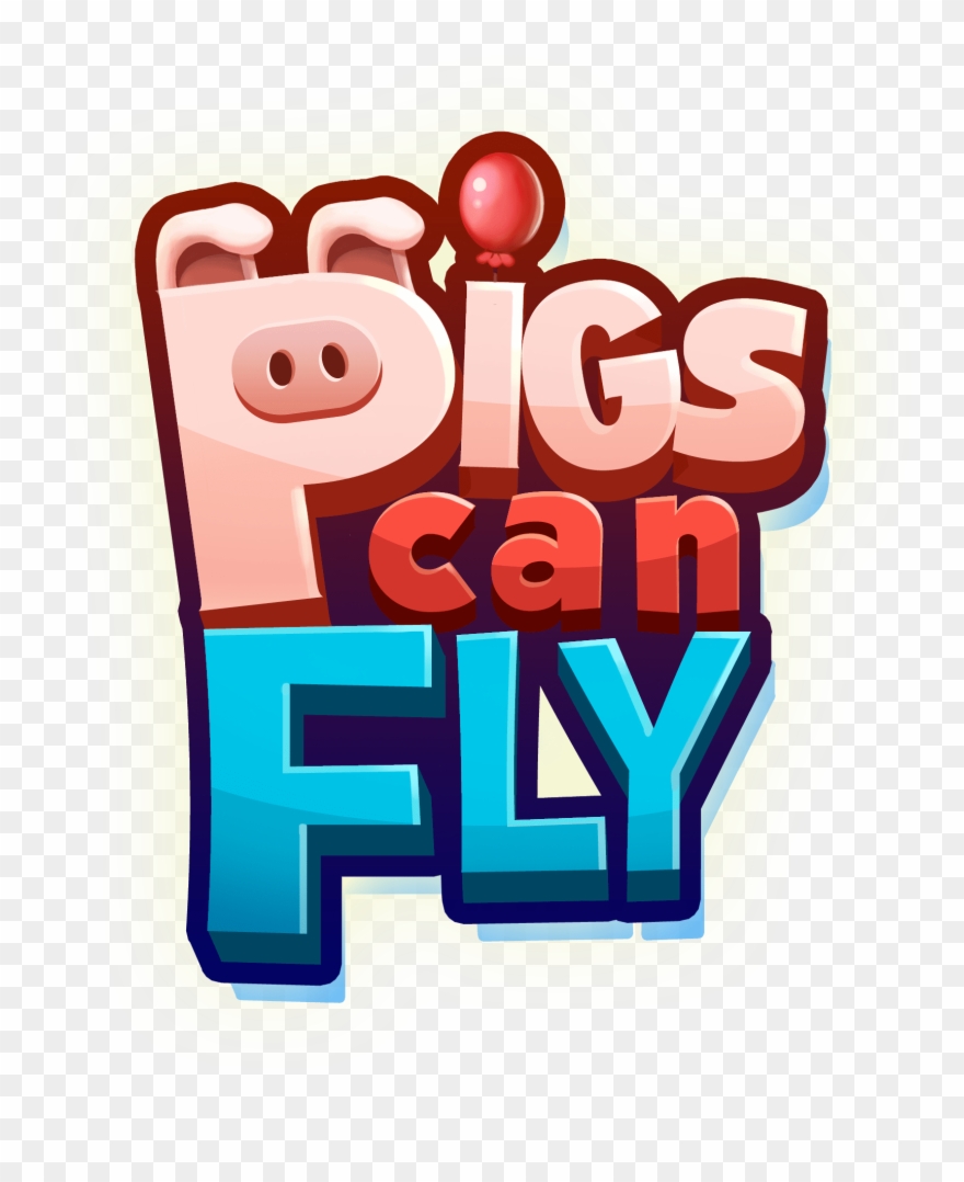 Pigs Can Fly - Illustration Clipart