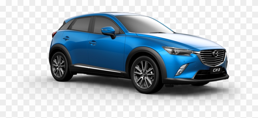 Blue Mazda Png Image Background - Compact Sport Utility Vehicle Clipart
