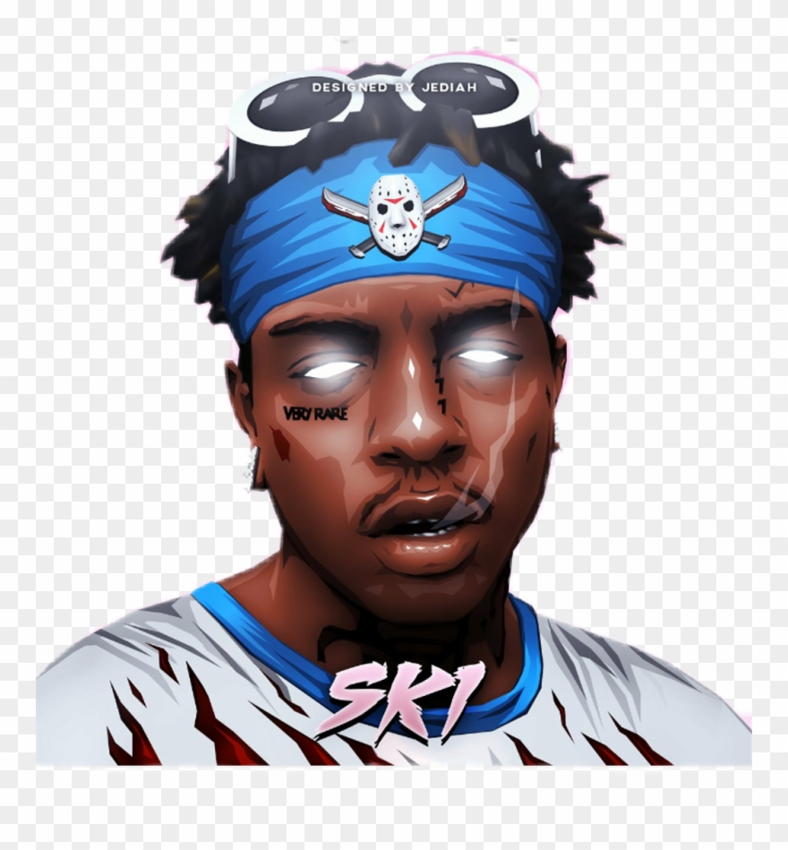 #skimasktheslumpgod #skimask #slumpgod #ski #mask #veryrare - Juice Wrld And Lil Skies Clipart