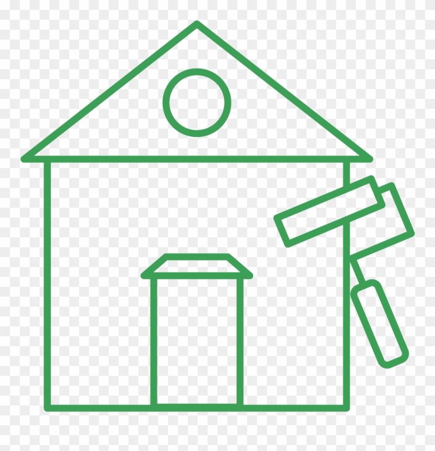 Painting & Siding - Icon Clipart