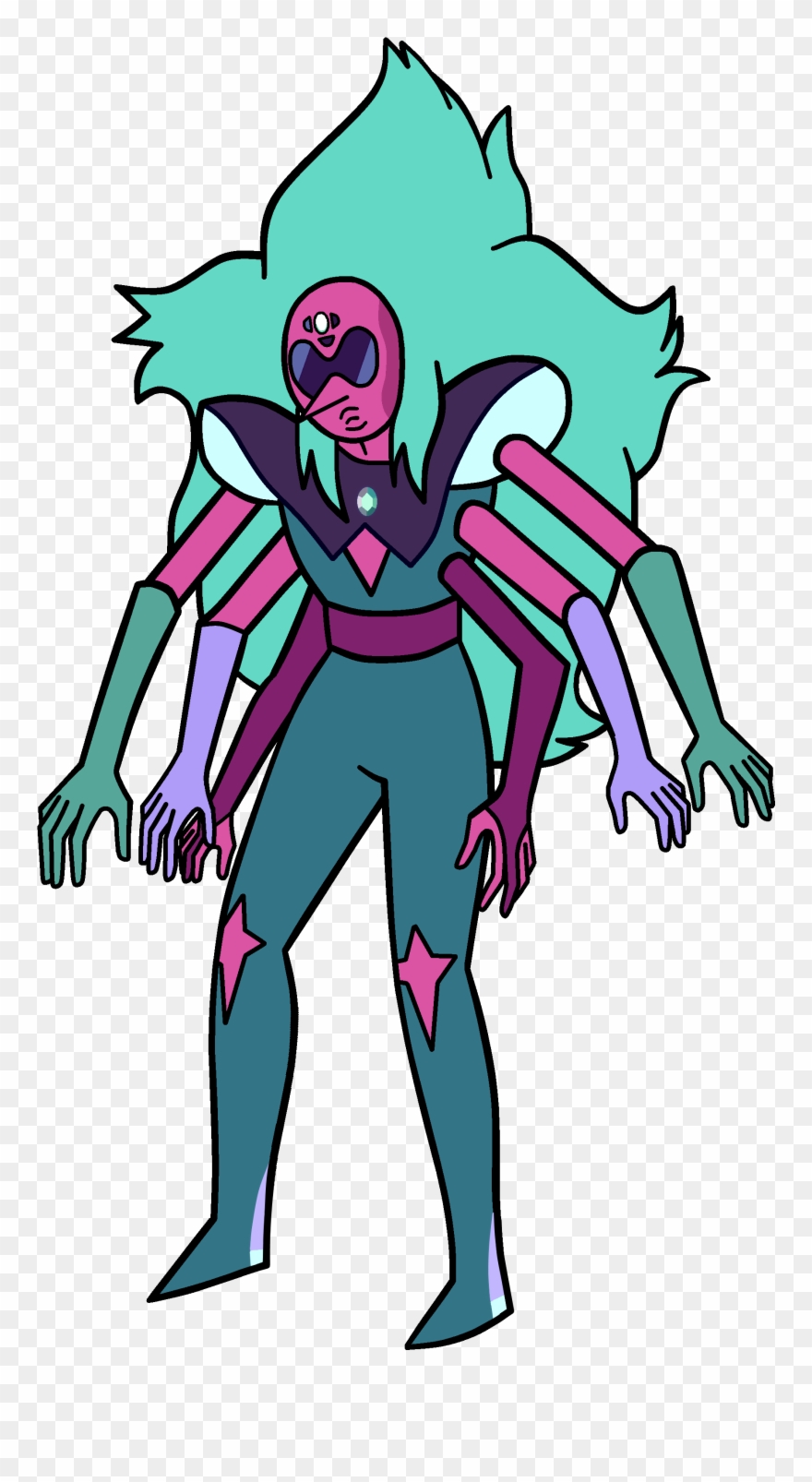 Prealex - Su Crystal Gems Fusion Clipart