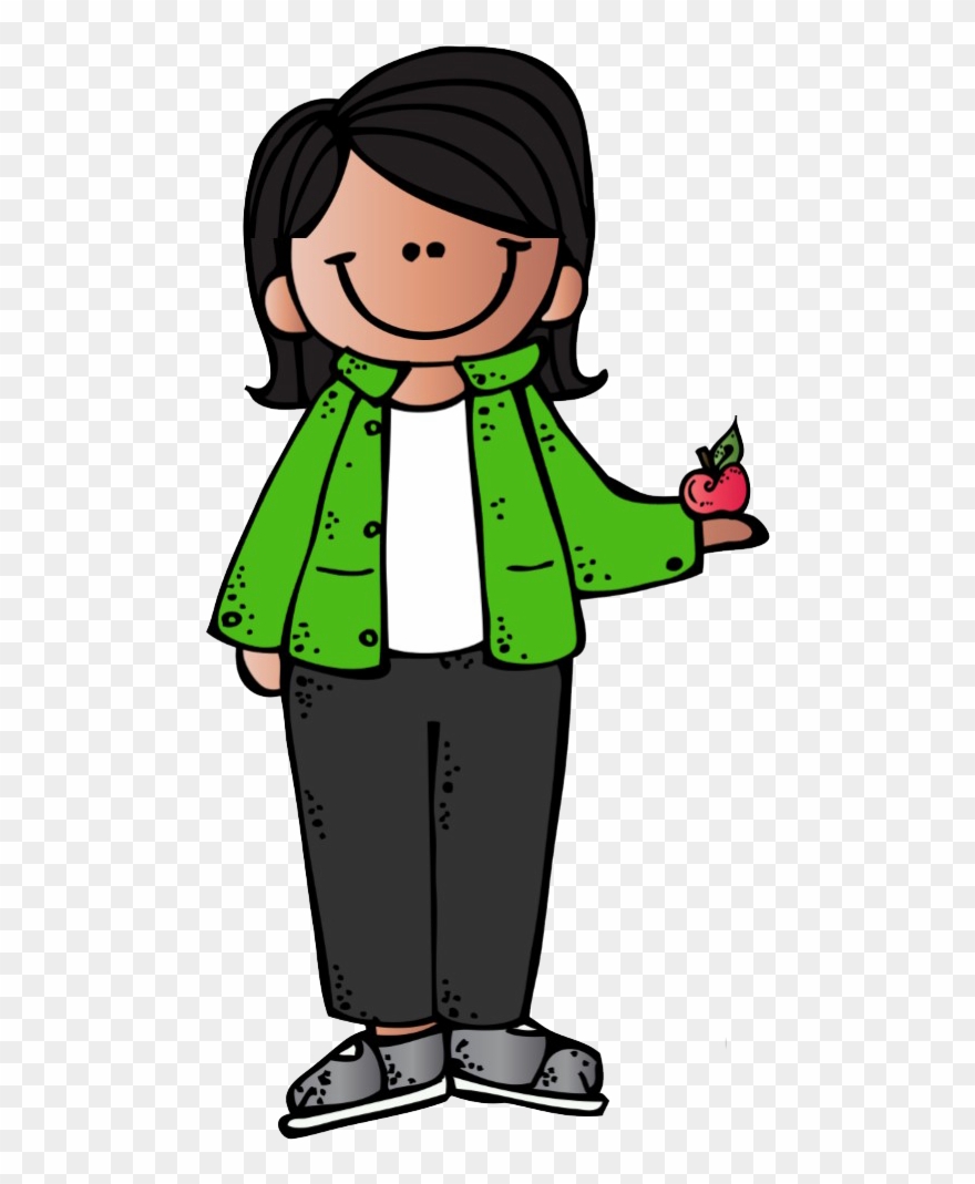 Writing Teacher - Maestra De Preescolar Animada Clipart