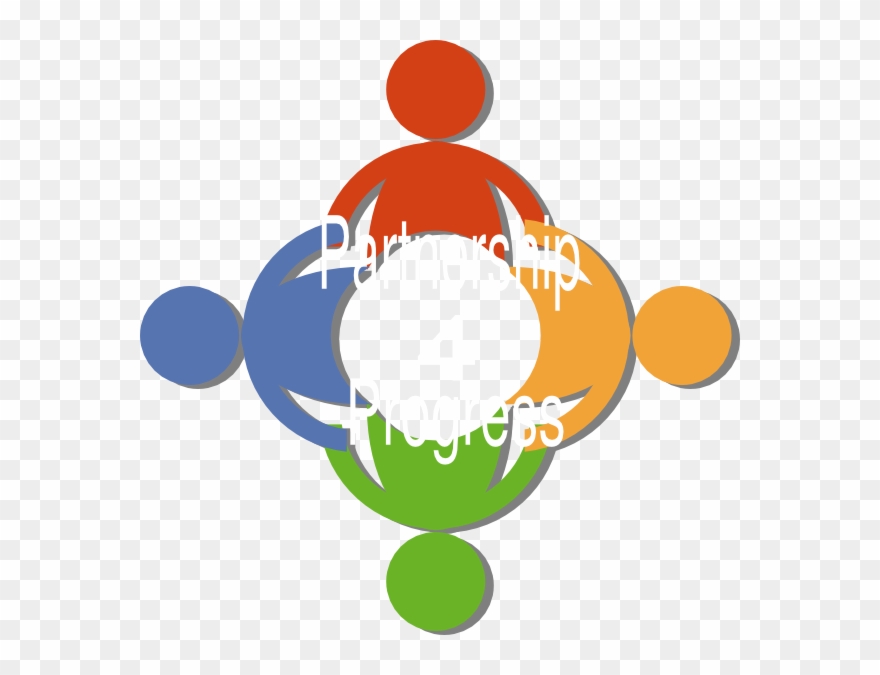 Holding Hands Vector Circle Clipart