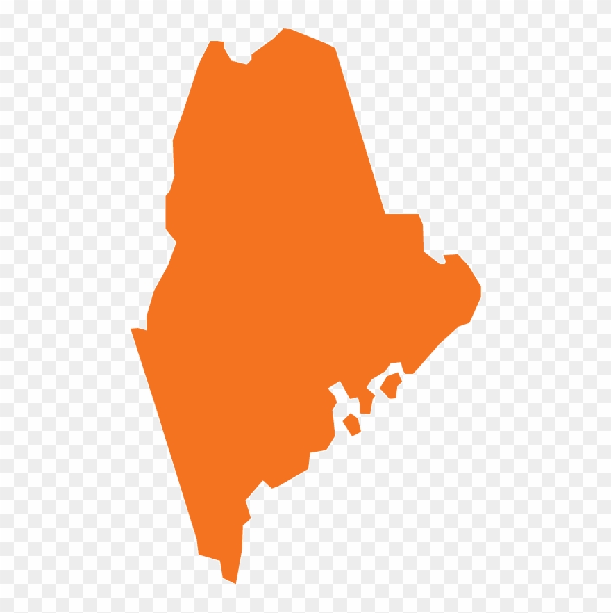 Maine - Connecticut Massachusetts New Hampshire Rhode Island Clipart