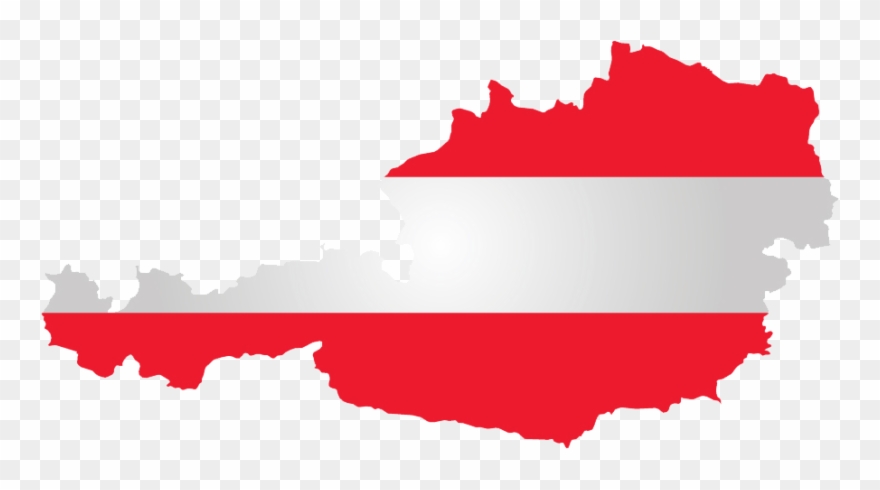 Partnership - Austria Map Vector Clipart