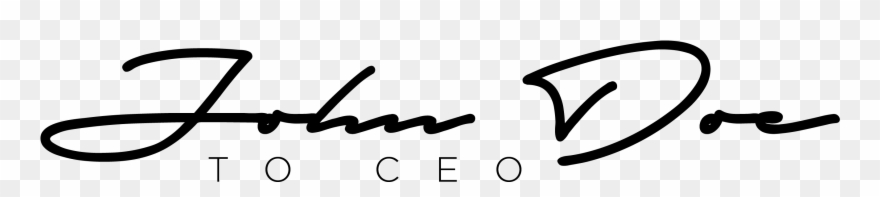 John Doe To Ceo Clipart