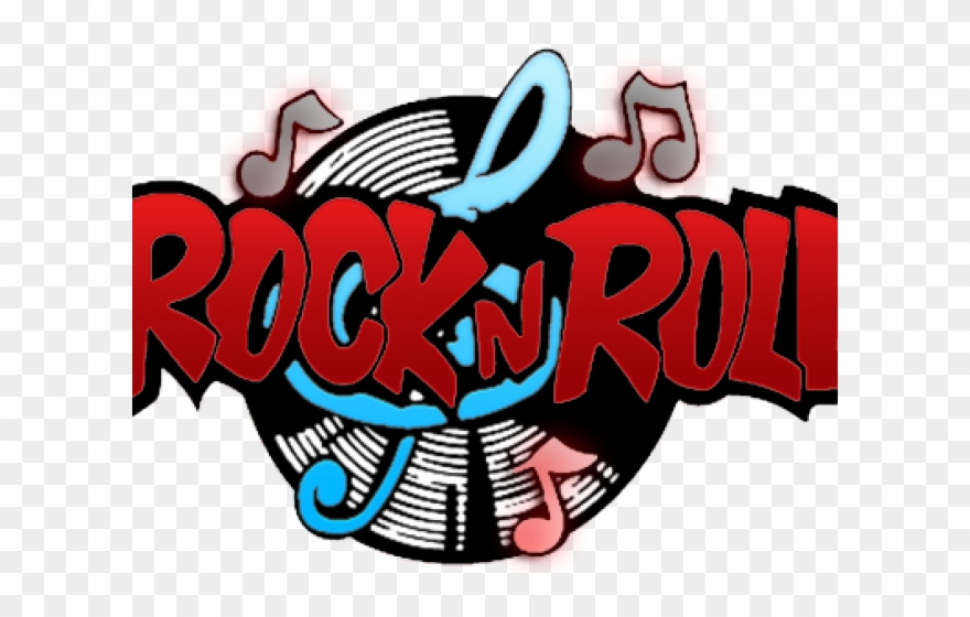 Rock N Roll Logo Clipart