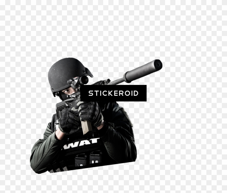 Gunshot Vector Paintball - Swat Png Clipart