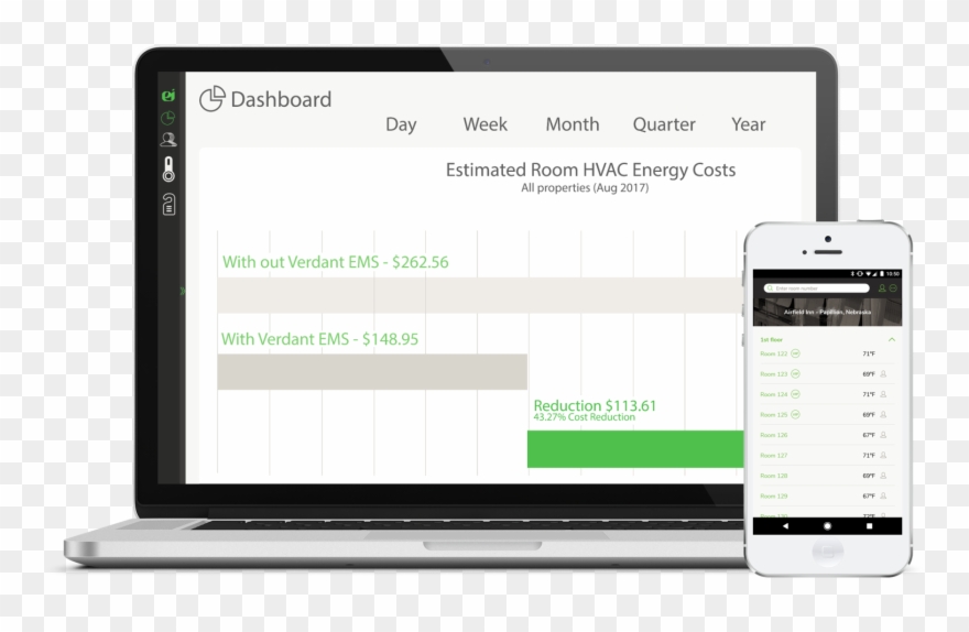 Thermostat Settings Are Continuously Optimized To Bring - Laptop Clipart
