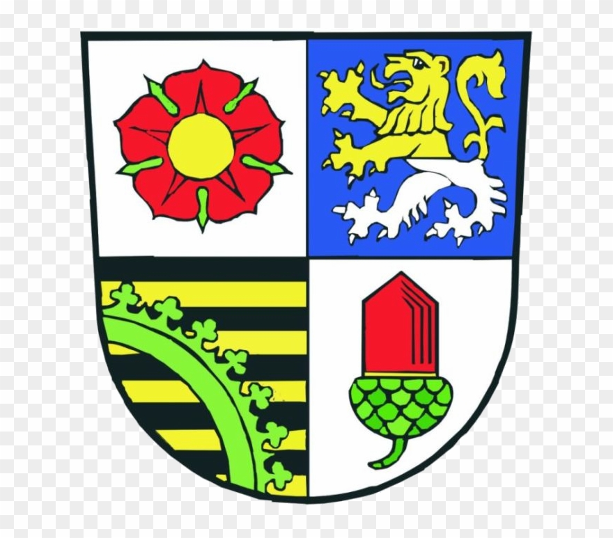 Landkreiswappen Des Landkreises Altenburger Land - Wappen Altenburger Land Clipart