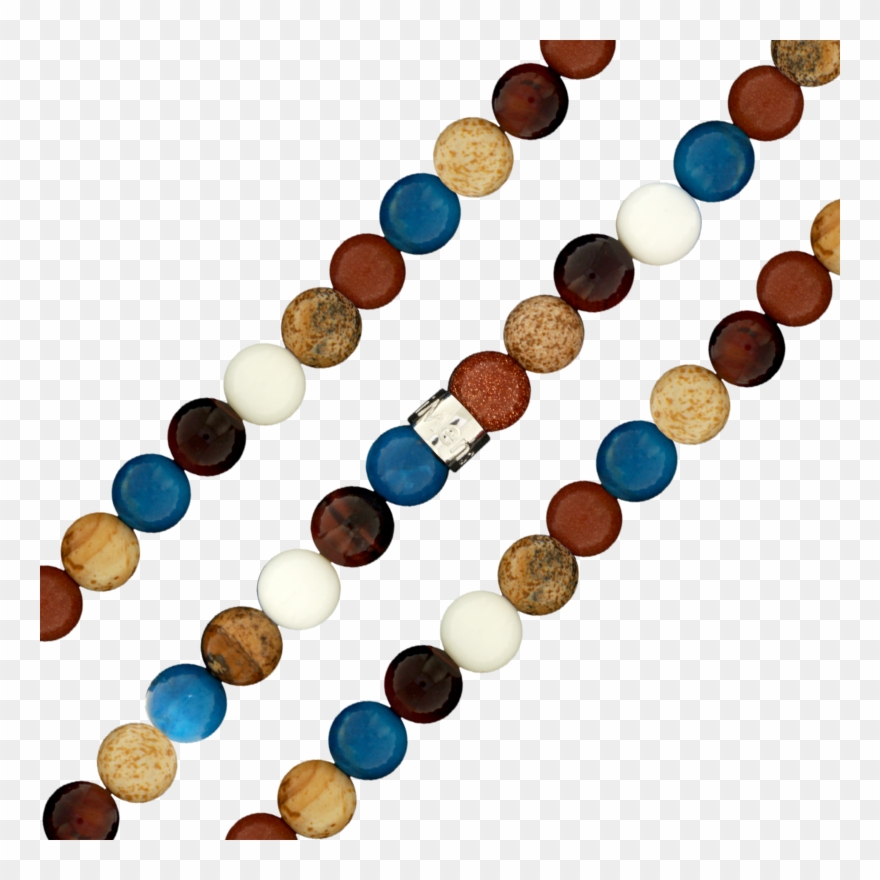My Imenso "multi Turquoise Colors" 6mm Stretch Bracelet Clipart