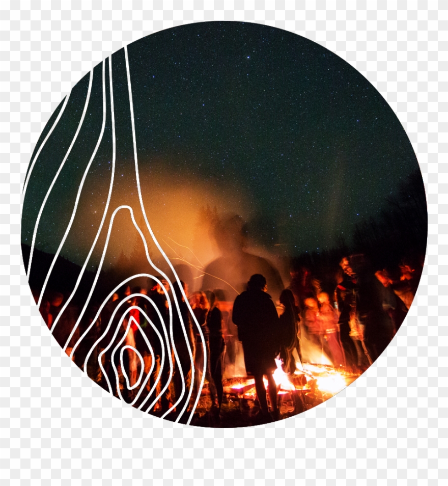 Bonfire - Halloween Bonfire In Ireland Clipart