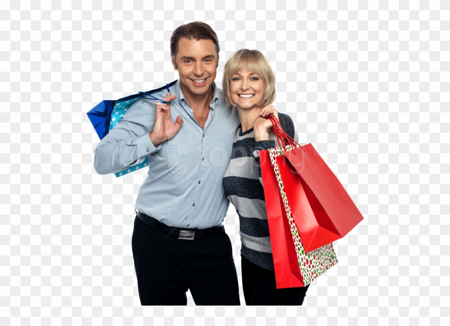 Free Png Women Shopping Png Images Transparent - Cliente Satisfecho Con Su Producto Clipart