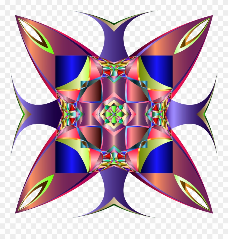 This Free Icons Png Design Of Chromatic Cross 2 Clipart