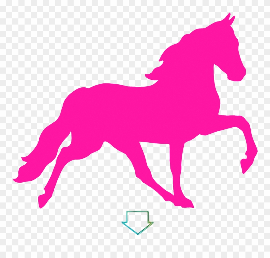 Siluetas De Herraduras De Caballos Clipart