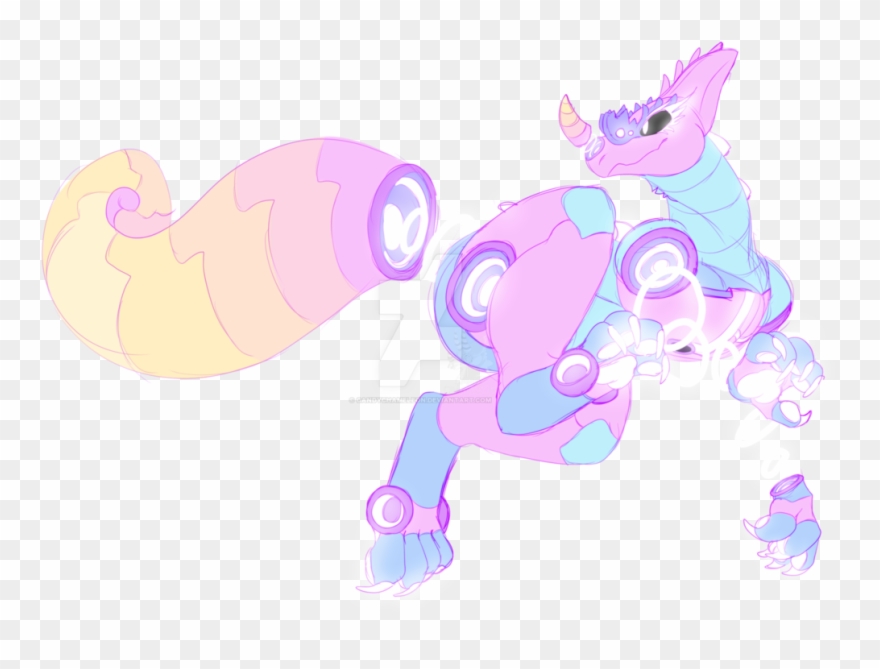 Chameleon Clipart Pink - Cartoon - Png Download