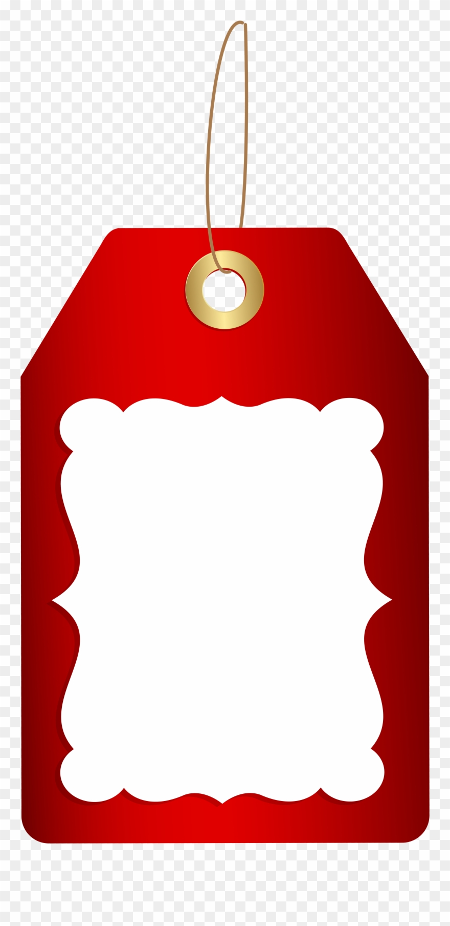 Clipart Of Pricing - Christmas Price Tag Design - Png Download