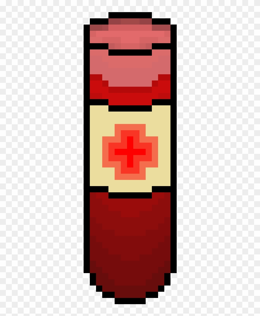 Vial Of Healing - Illustration Clipart