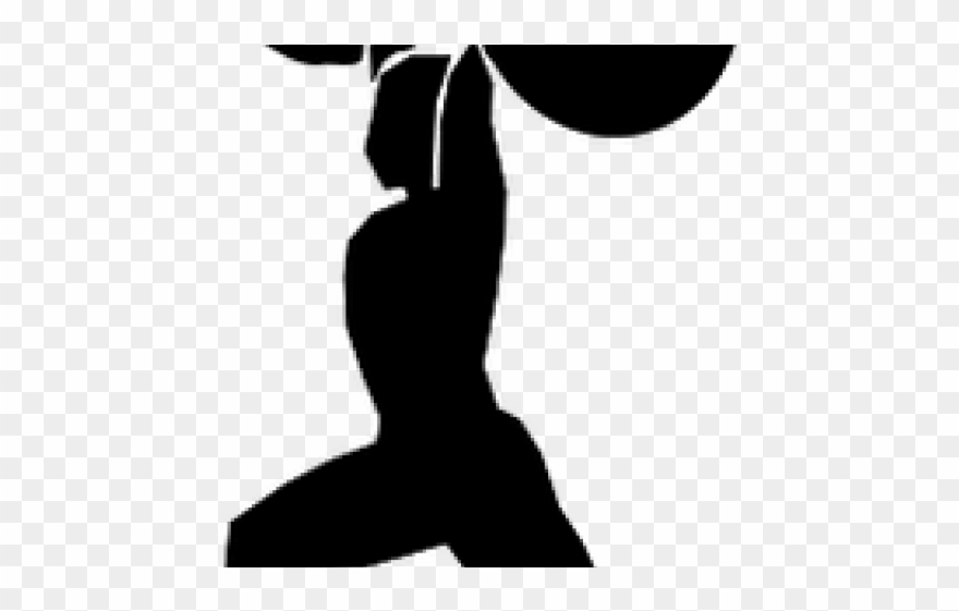 Saturday Clipart Crossfit - Weight Lifting Cartoon - Png Download