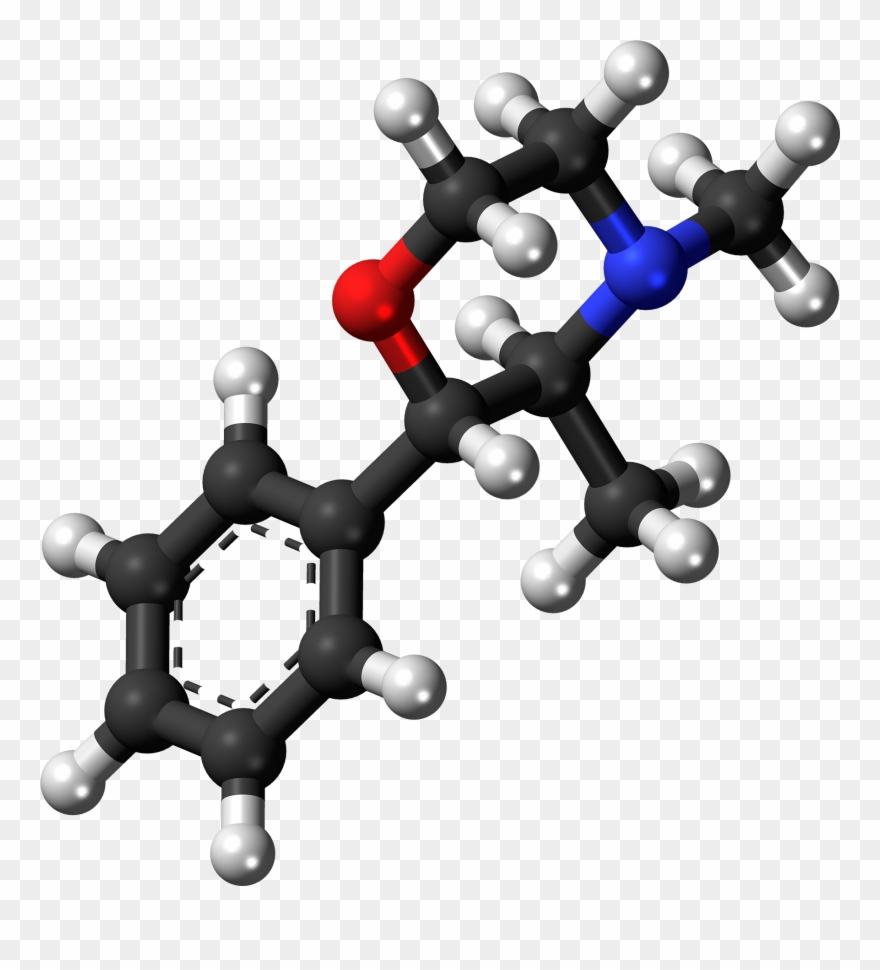 Phendimetrazine Molecule Ball - Phenytoin Clipart