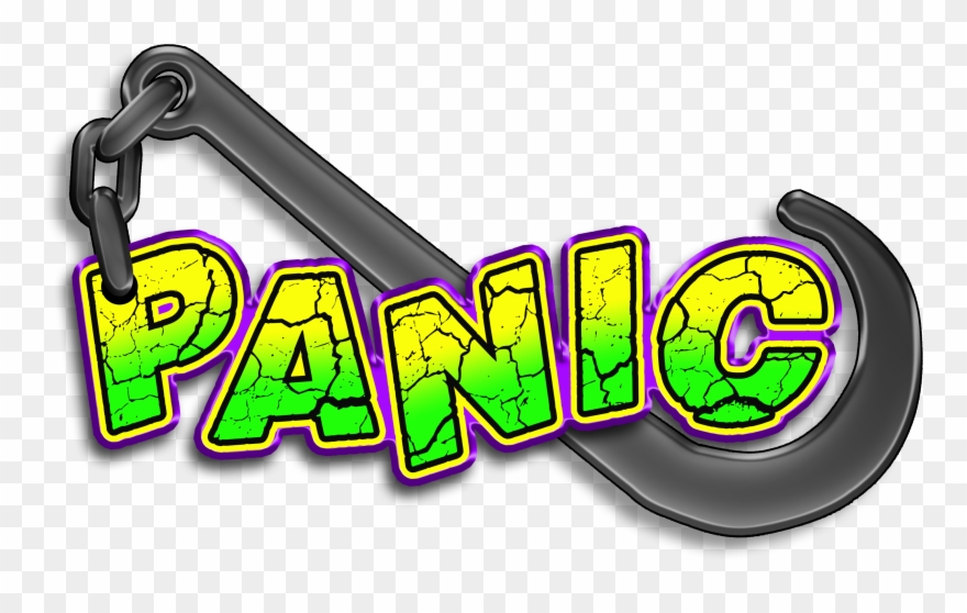 Panic Logo Letters2 Bg Draft Clipart