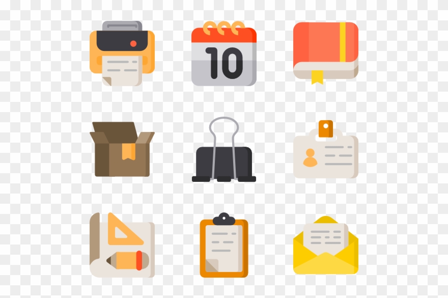 Office Material Clipart