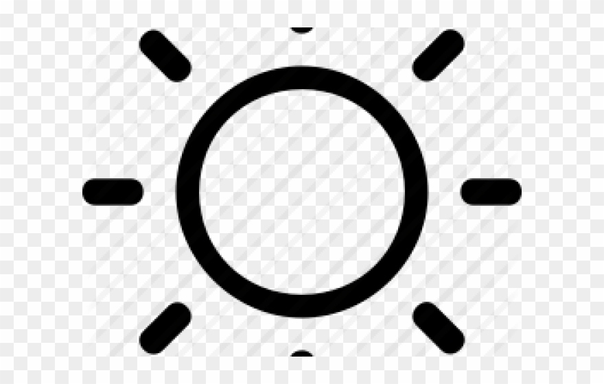 Sunbeam Clipart Sun Shines - Circle - Png Download