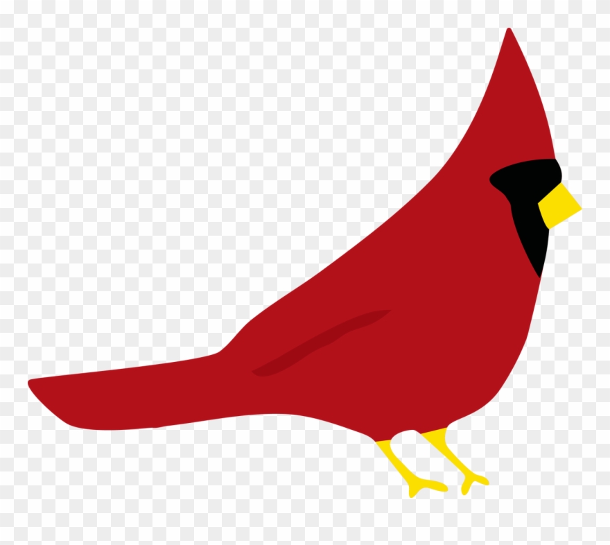 Banner Transparent Birds Svg Cardinal - Free Cardinal Svg Clipart