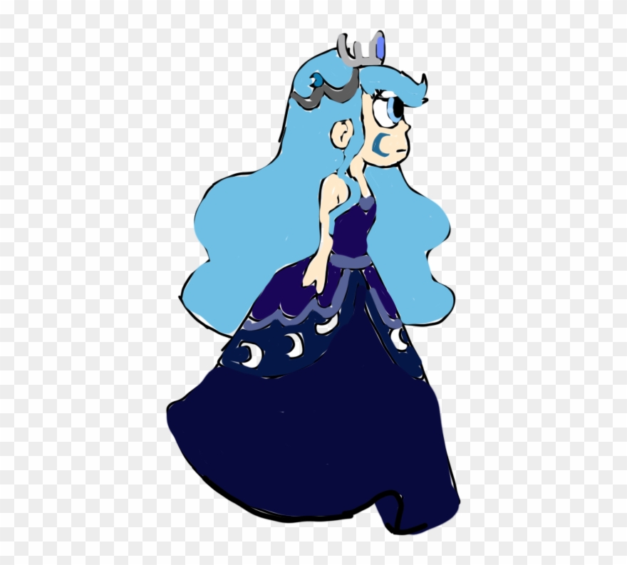 Selenia The Moon - Star Vs The Forces Of Evil Waxinne Clipart