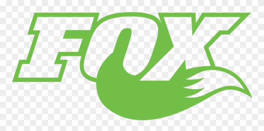 Fox Racing Sponsor Decal - Fox Racing Shox Clipart