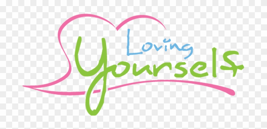 Learning To Love Yourself - Calligraphy Clipart