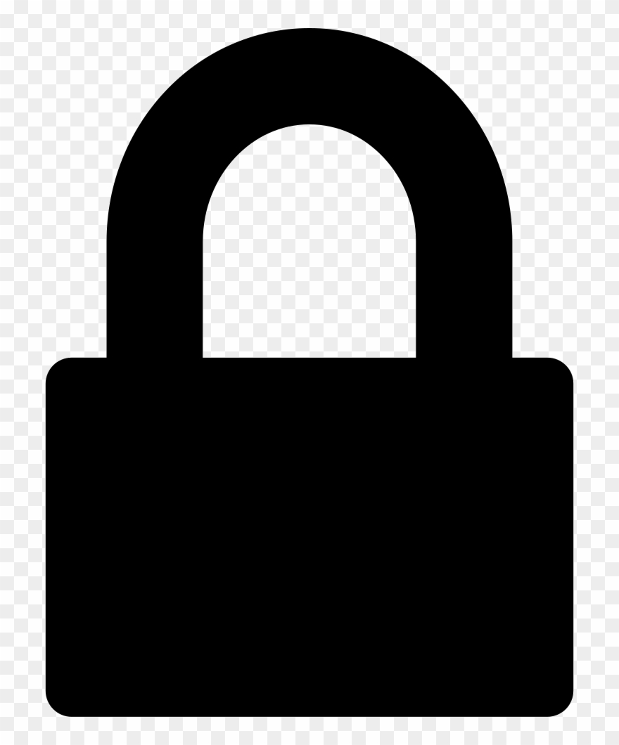 Closed Padlock Comments Clipart