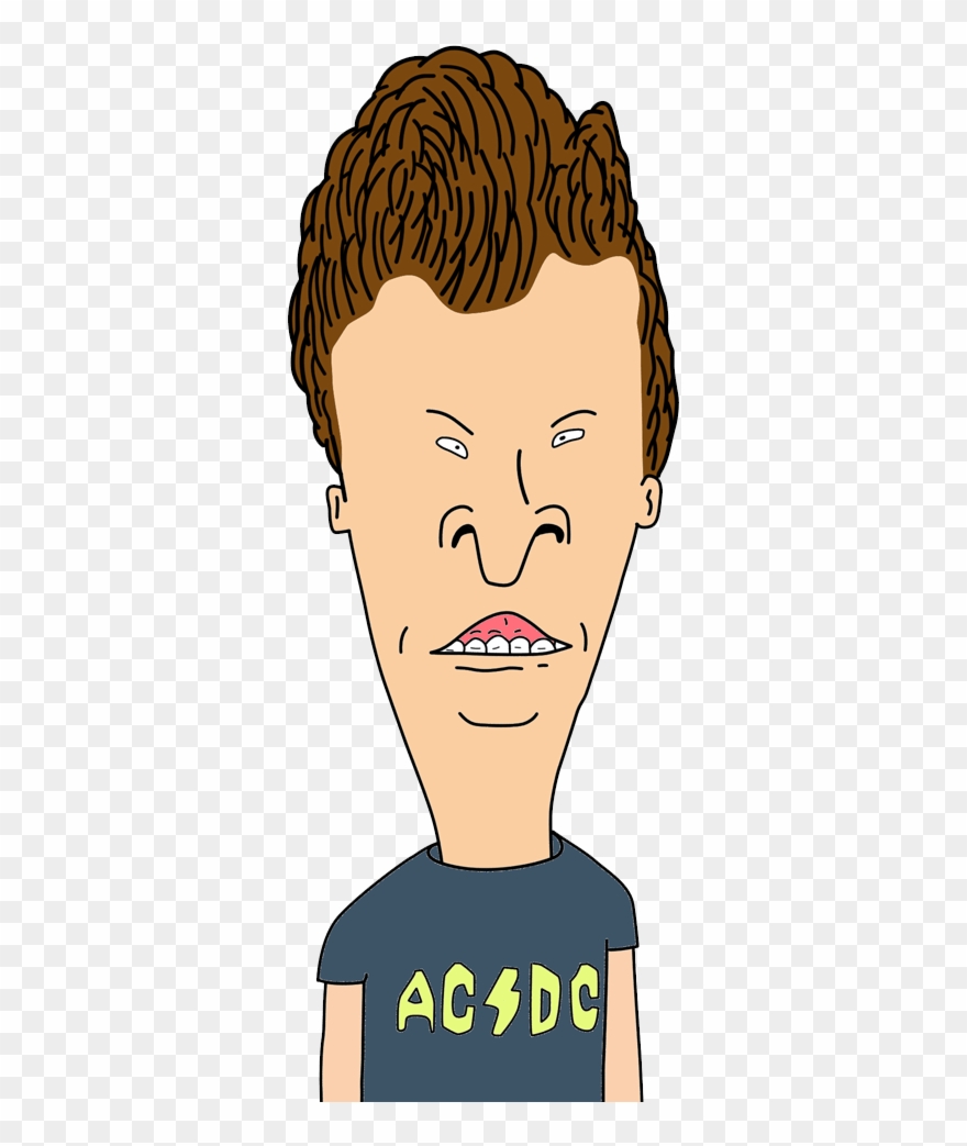 Butthead Acdc - Beavis And Butthead Cornhole Boards Clipart