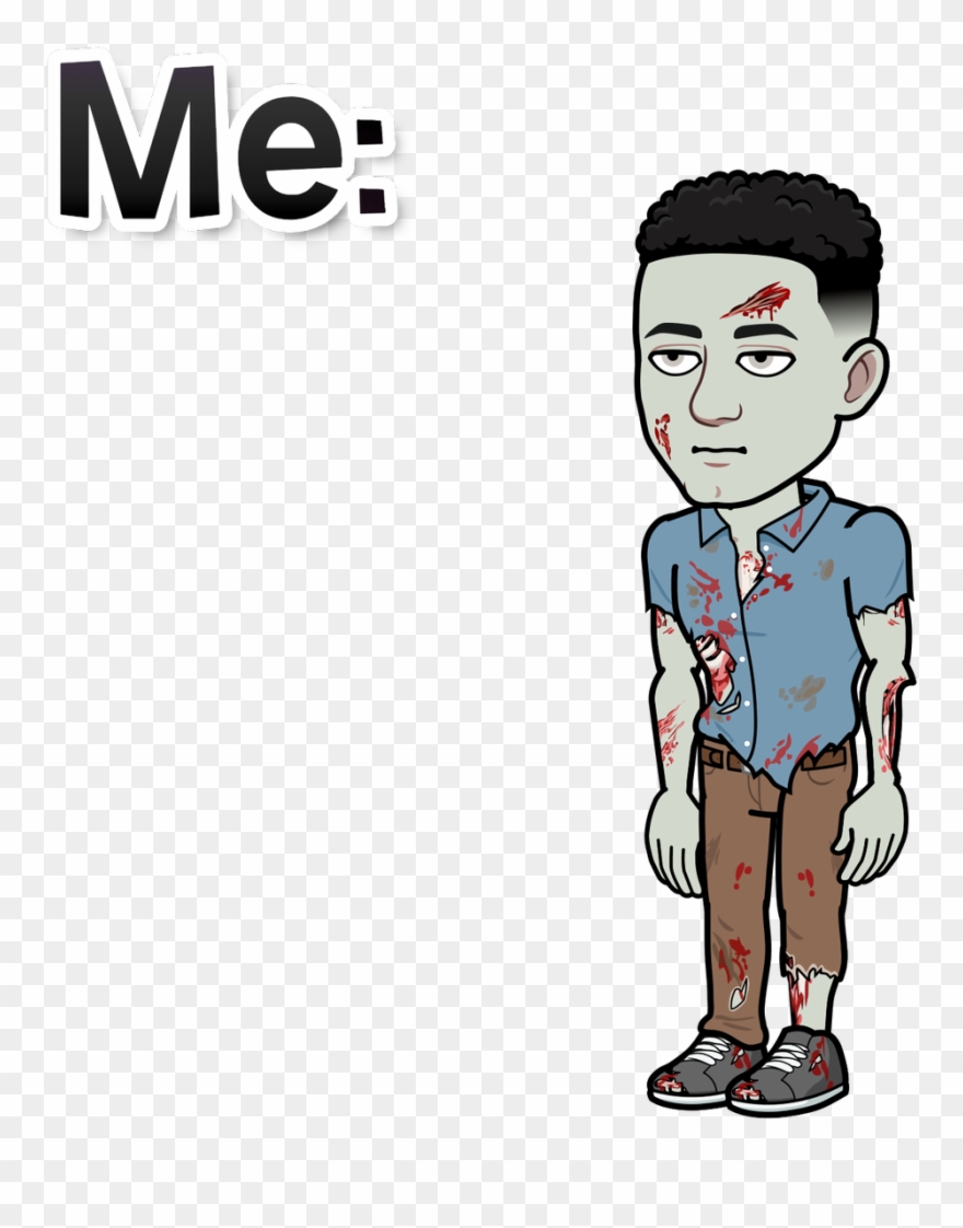 Bitmojiverified Account - Boy Bitmoji Standing Clipart