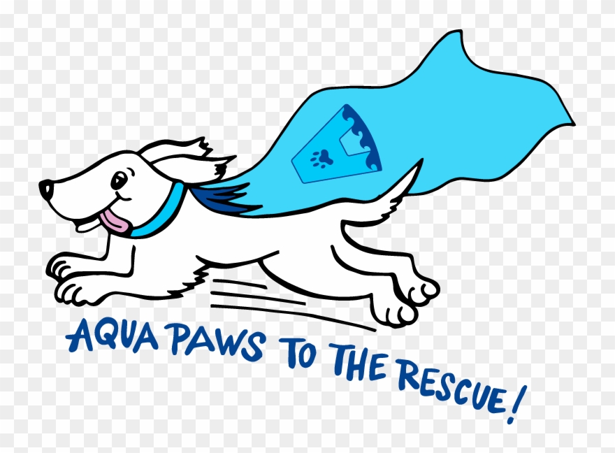 Aquapawscharacter - Dog Catches Something Clipart