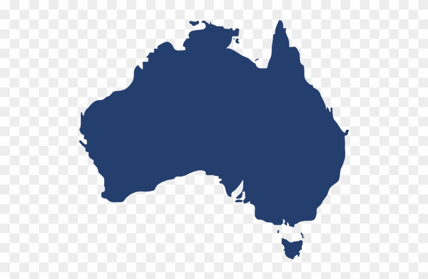 Map Of Australia Clipart