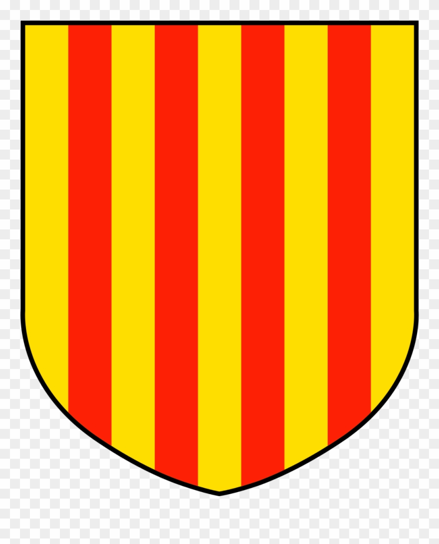Coat Of Arms Catalonia - Crown Of Aragon Clipart