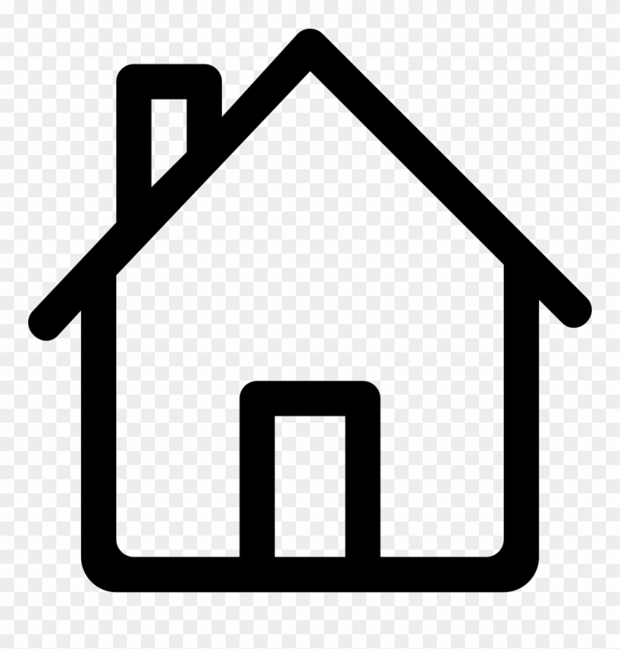 Png File Svg - Vivienda Blanco Y Negro Clipart