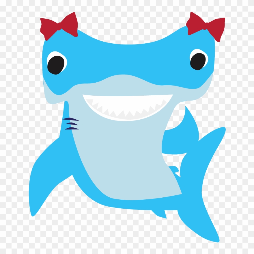 Hopie Is An Intelligent, Energetic Shark Who Stands Clipart