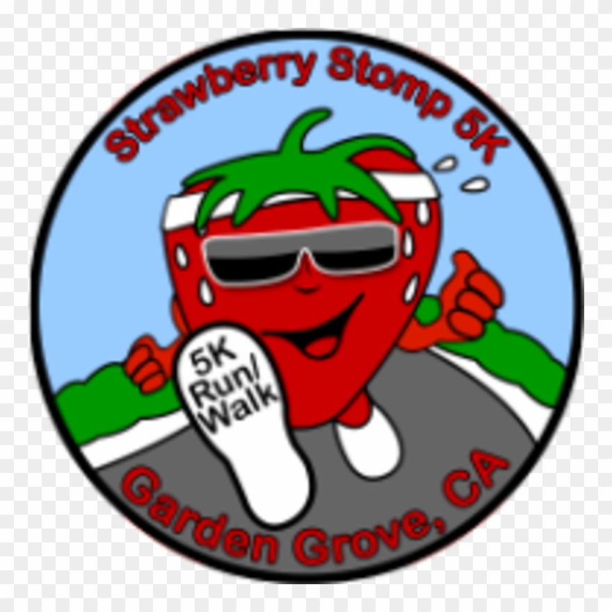 Strawberry Stomp 5k Clipart