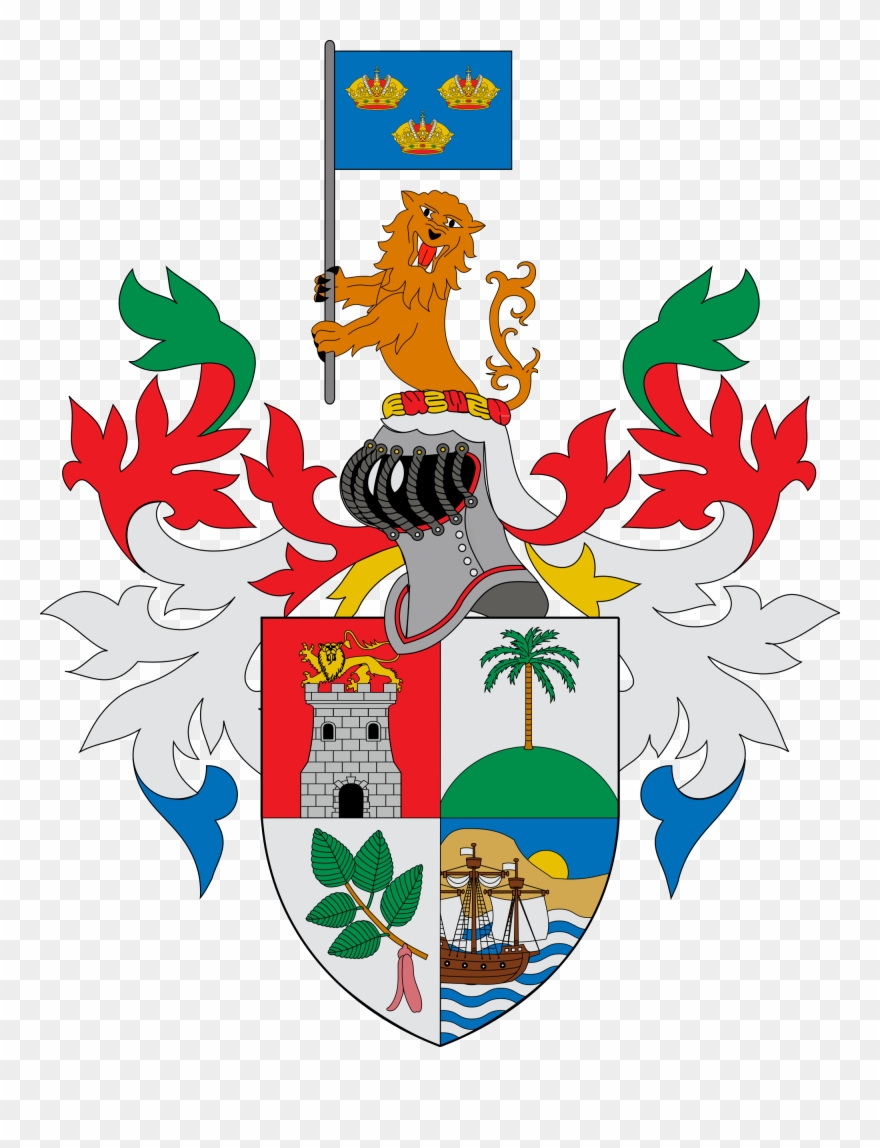 Strait Settlement British Coat Of Arms - Straits Settlements Coat Of Arms Clipart