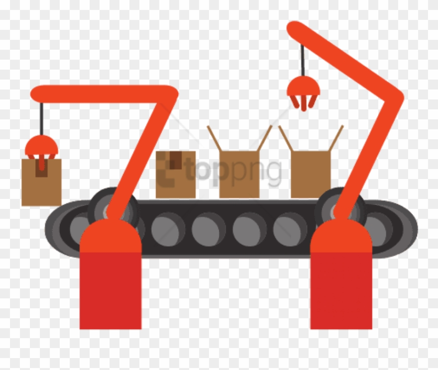 Free Png Factoryindustry Pro - Conveyor Belt Icon Png Clipart