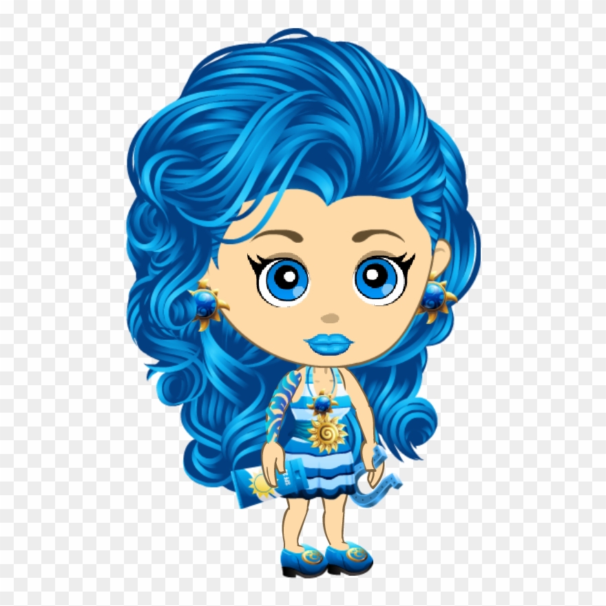 Blue Sundress Ap2016 - Cartoon Clipart