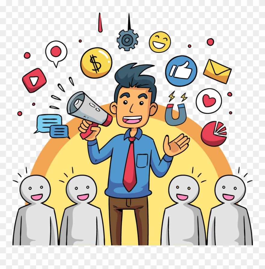 Marketing Digital Cr - مصلحة اجتماعية Clipart
